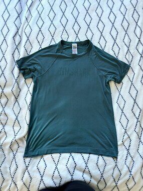 Gymshark Women's Teal Short Sleeve Performance Tee